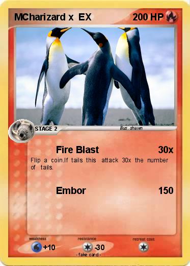 Pokemon MCharizard x  EX
