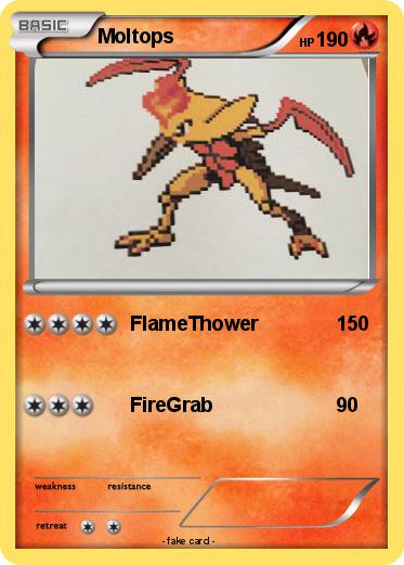 Pokemon Moltops