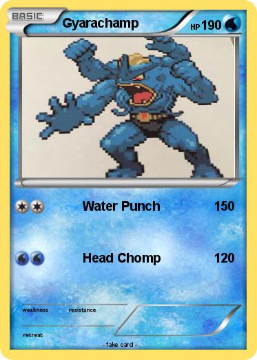Pokemon Gyarachamp