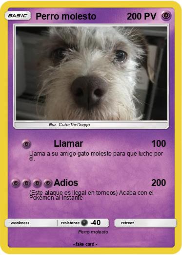 Pokemon Perro molesto