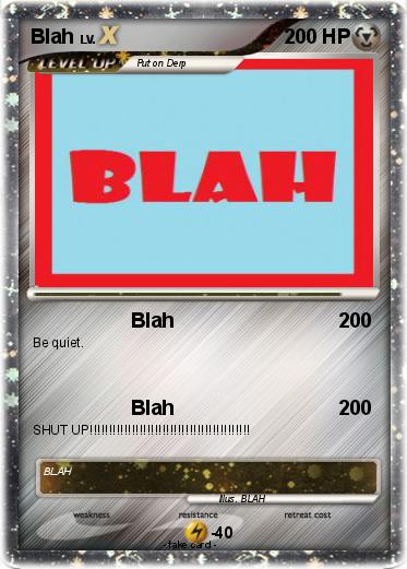 Pokemon Blah