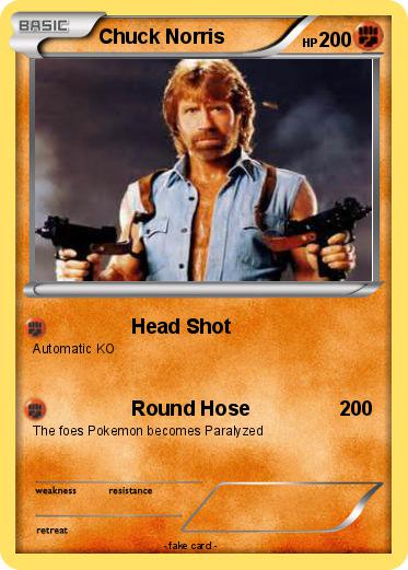 Pokemon Chuck Norris