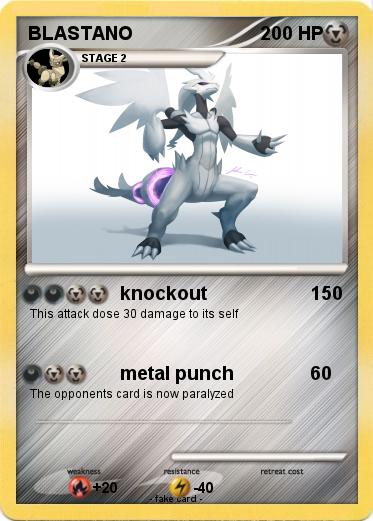 Pokemon BLASTANO