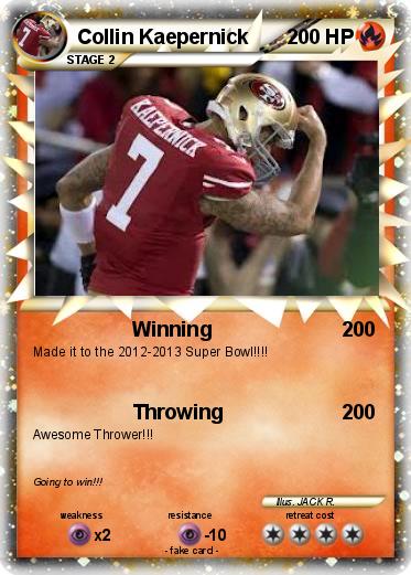 Pokemon Collin Kaepernick