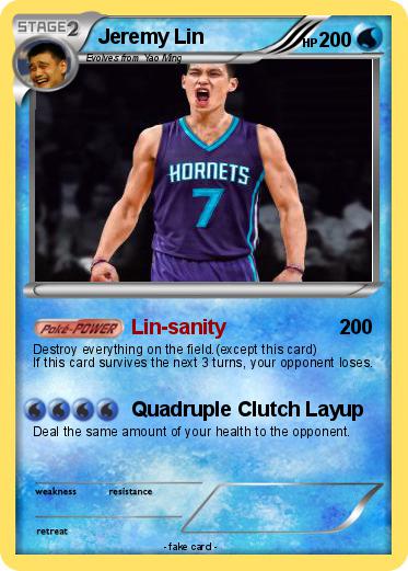 Pokemon Jeremy Lin