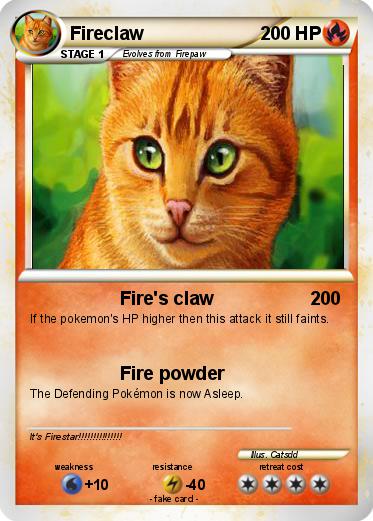 Pokemon Fireclaw