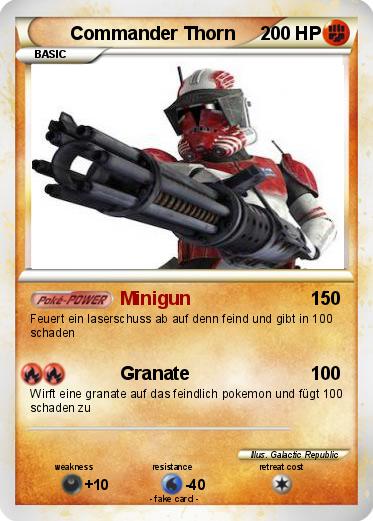 Pokemon Commander Thorn