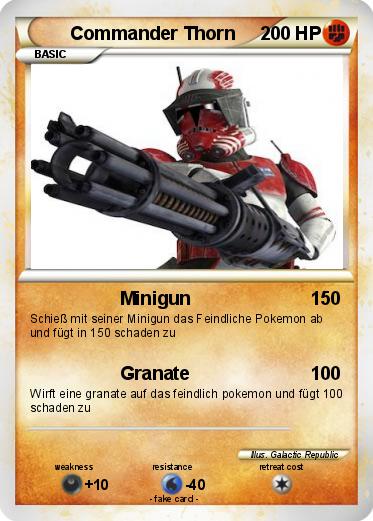 Pokemon Commander Thorn