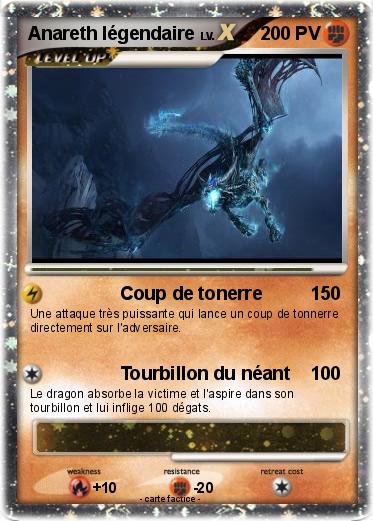 Pokemon Anareth légendaire