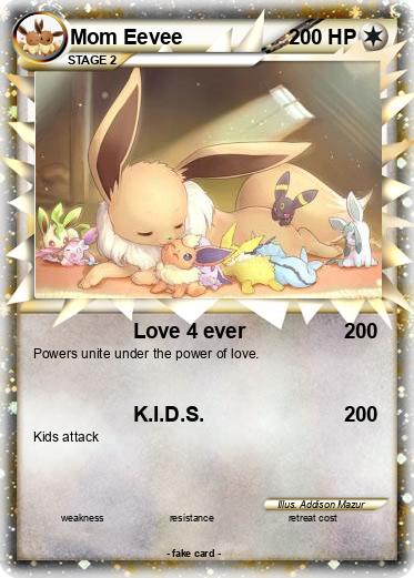 Pokemon Mom Eevee