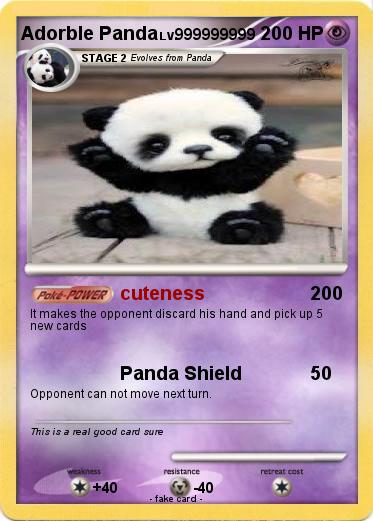 Pokemon Adorble Panda
