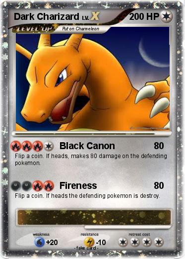 Pokemon Dark Charizard
