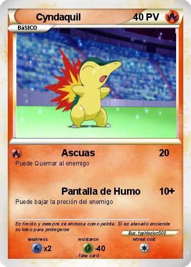 Pokemon Cyndaquil