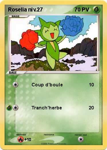 Pokemon Roselia niv.27