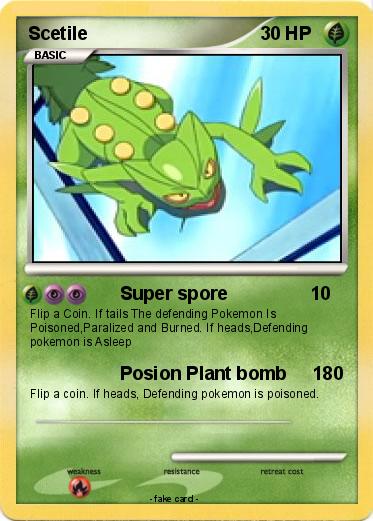 Pokemon Scetile