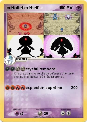 Pokemon créfollet créhelf.                1