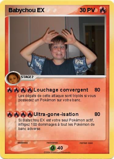Pokemon Babychou EX