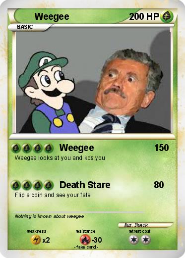 Pokemon Weegee