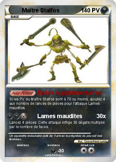 Pokemon Maître Stalfos