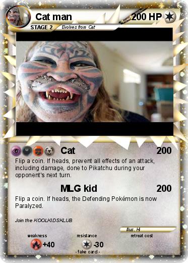 Pokemon Cat man