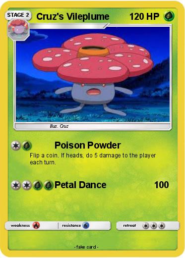 Pokemon Cruz's Vileplume