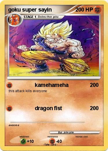 Pokemon goku super sayin