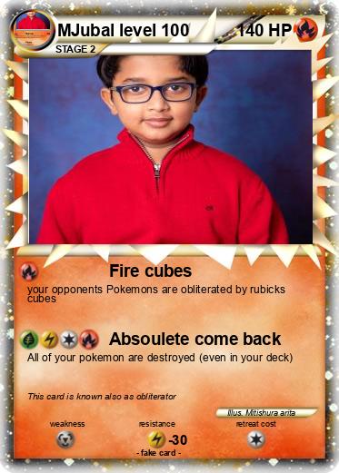 Pokemon MJubal level 100