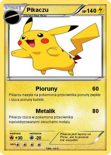 Pokemon Pikaczu