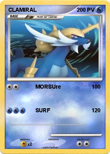 Pokemon CLAMIRAL