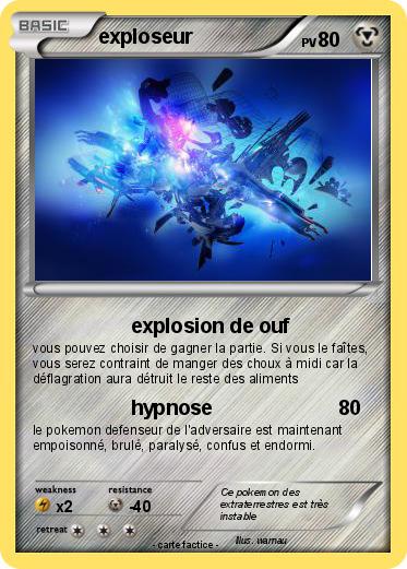 Pokemon exploseur