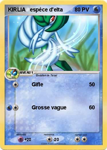 Pokemon KIRLIA   espèce d'elta                                                3