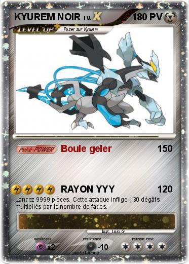 Pokemon KYUREM NOIR