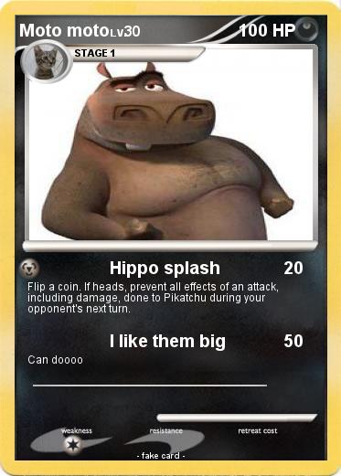 Pokemon Moto moto