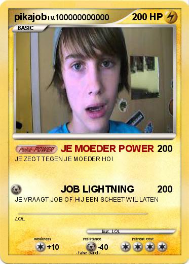 Pokemon pikajob