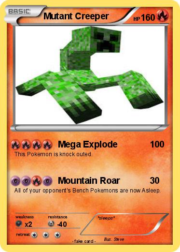 Pokemon Mutant Creeper