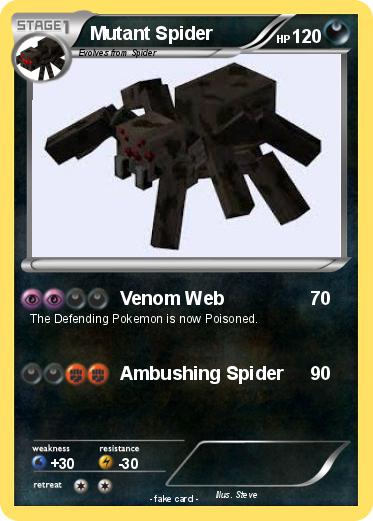 Pokemon Mutant Spider