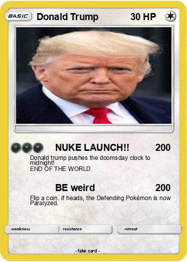 Pokemon Donald Trump