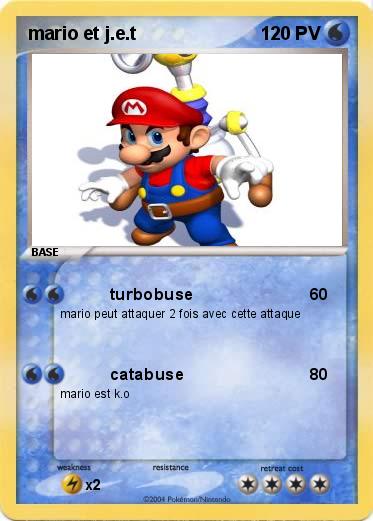 Pokemon mario et j.e.t