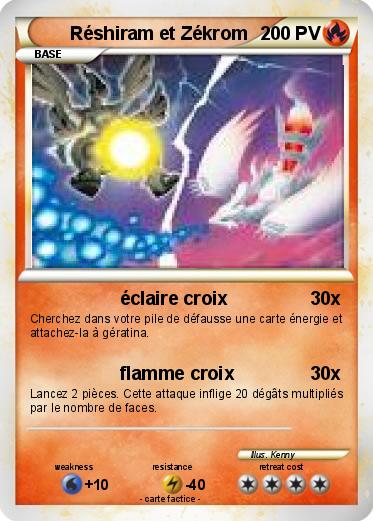 Pokemon Réshiram et Zékrom