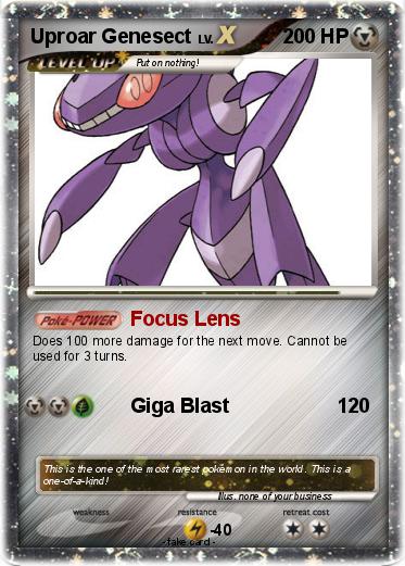 Pokemon Uproar Genesect