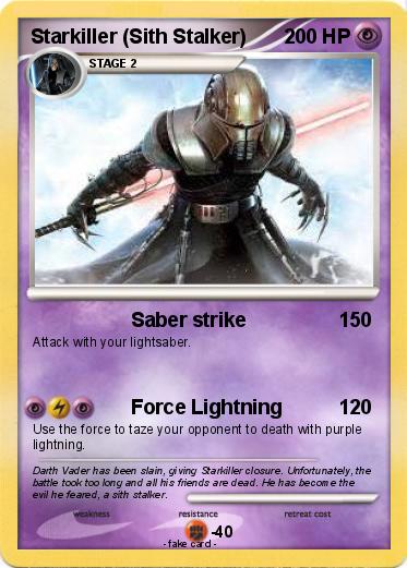 Pokemon Starkiller (Sith Stalker)