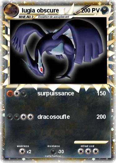 Pokemon lugia obscure