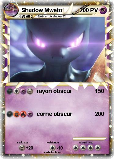 Pokemon Shadow Mweto