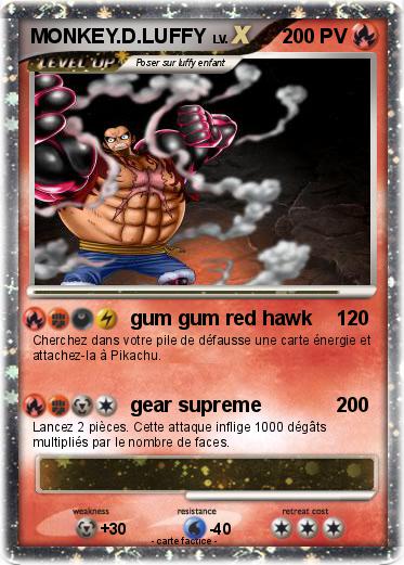 Pokemon MONKEY.D.LUFFY