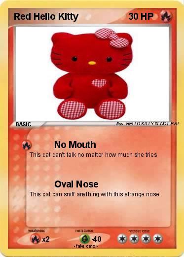 Pokemon Red Hello Kitty