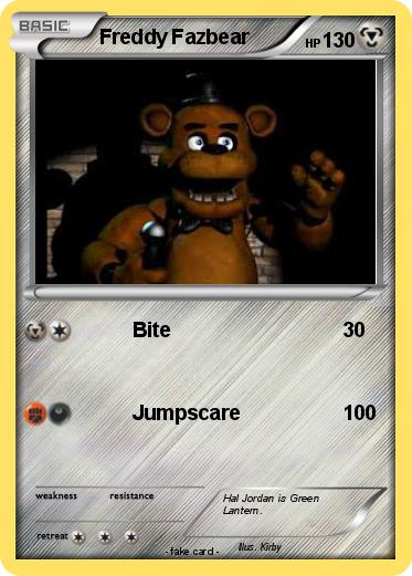 Pokemon Freddy Fazbear