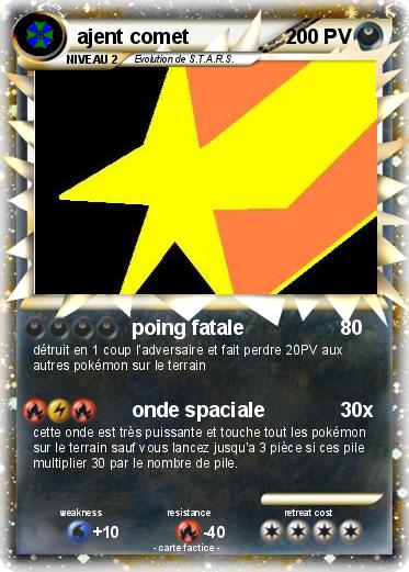 Pokemon ajent comet