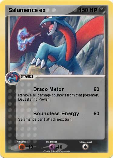 Pokemon Salamence ex