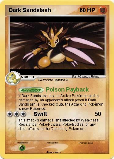 Pokemon Dark Sandslash