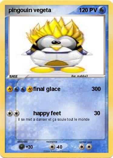 Pokemon pingouin vegeta